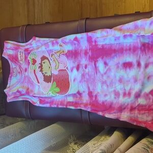 Strawberry shortcake beach cover-up